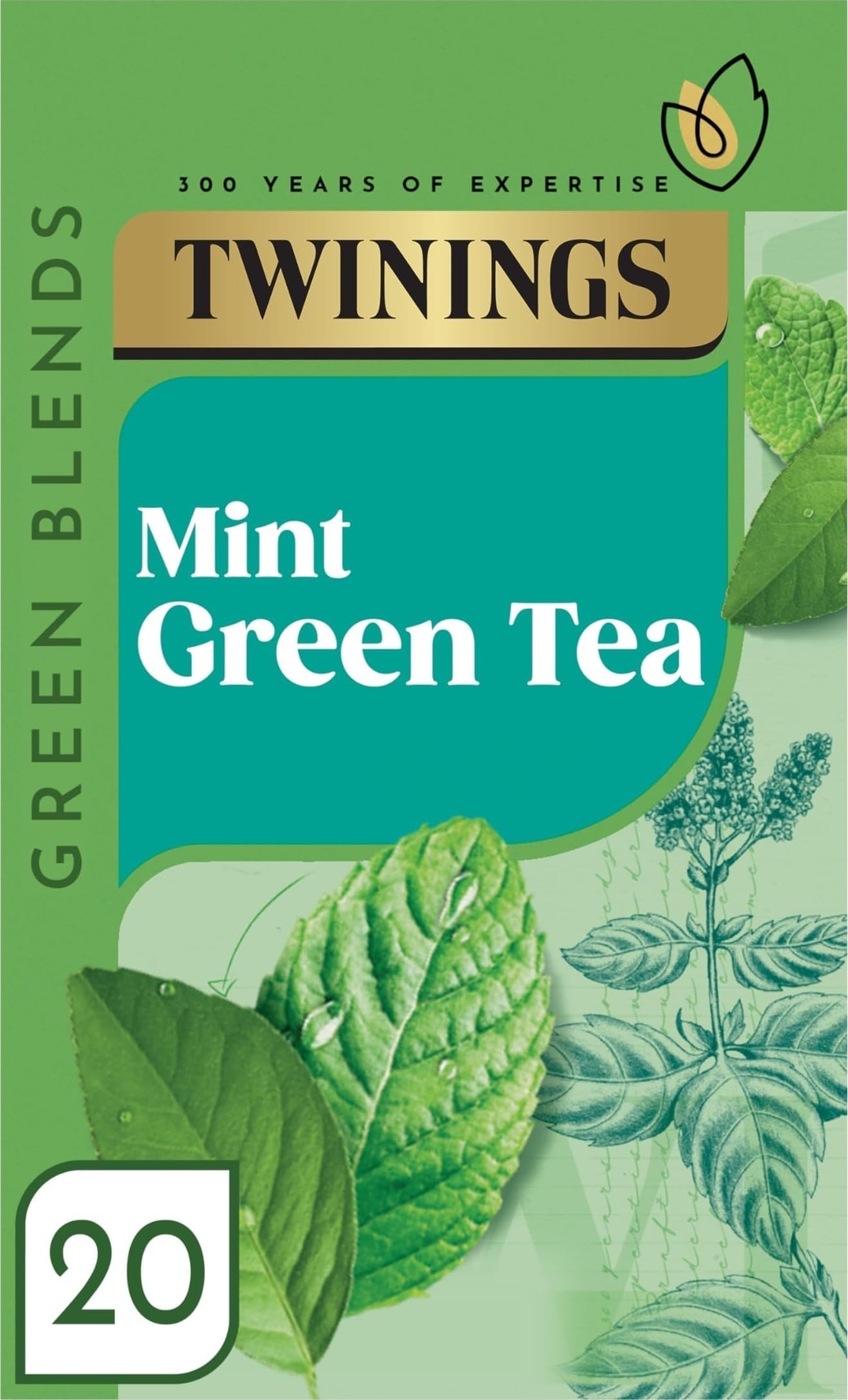 Green Tea & Mint 20 Tea Bags