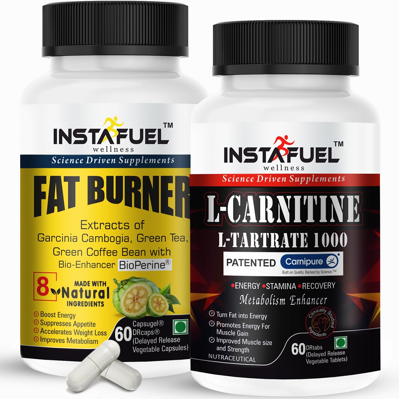 Combo Pack of Instafuel Wellness Fat Burner 8X Advanced Weight Loss