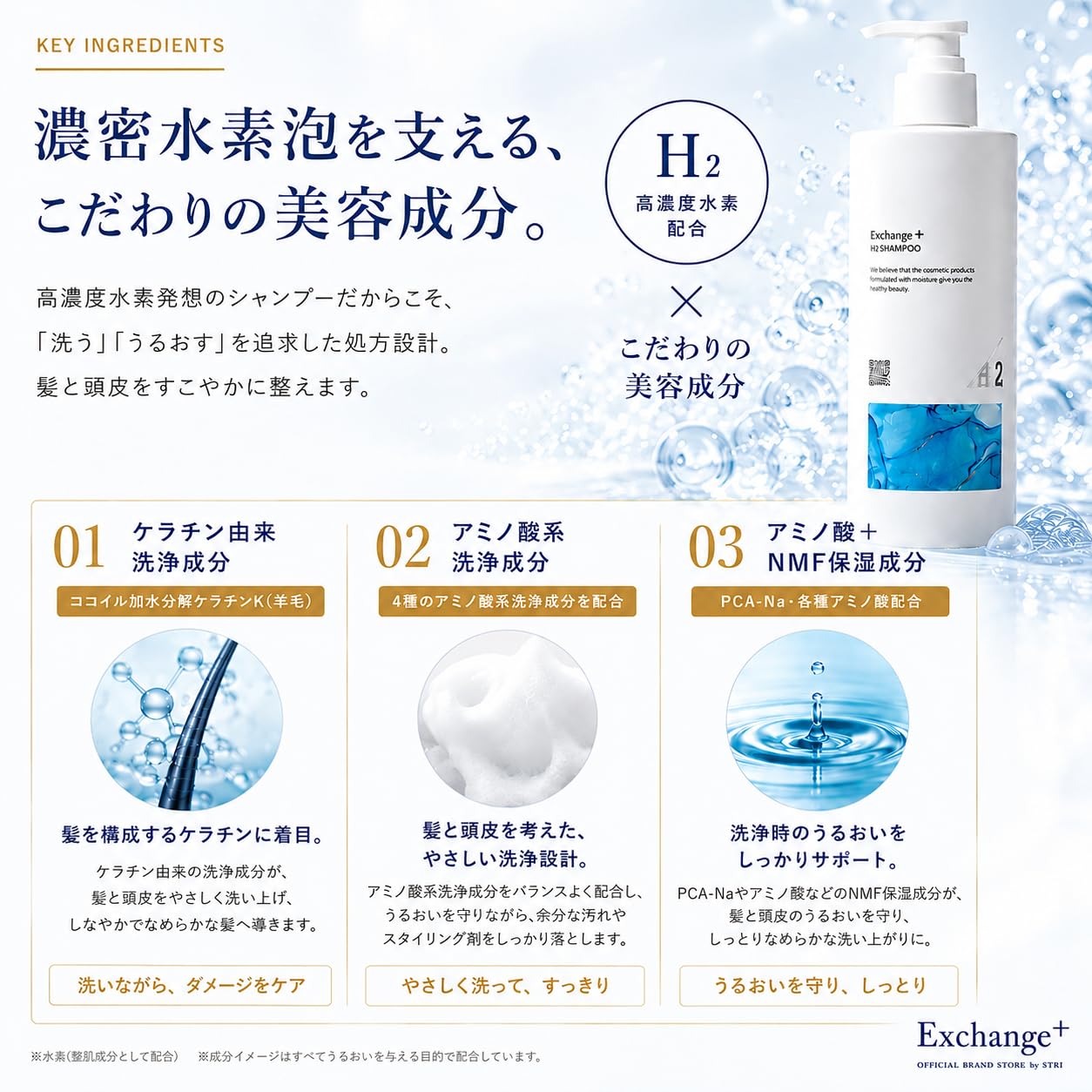 Amazon.co.jp: ストリ STRi エクスチェンジ プラス H2 シャンプー