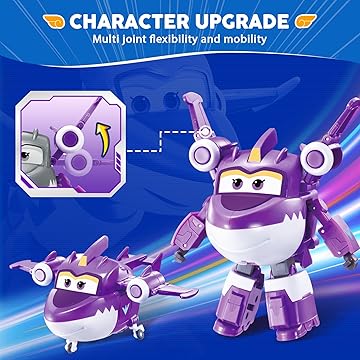 スーパーウィングス　 12体セット Super wings 12 Transforming Airplanes Toys - YouTube