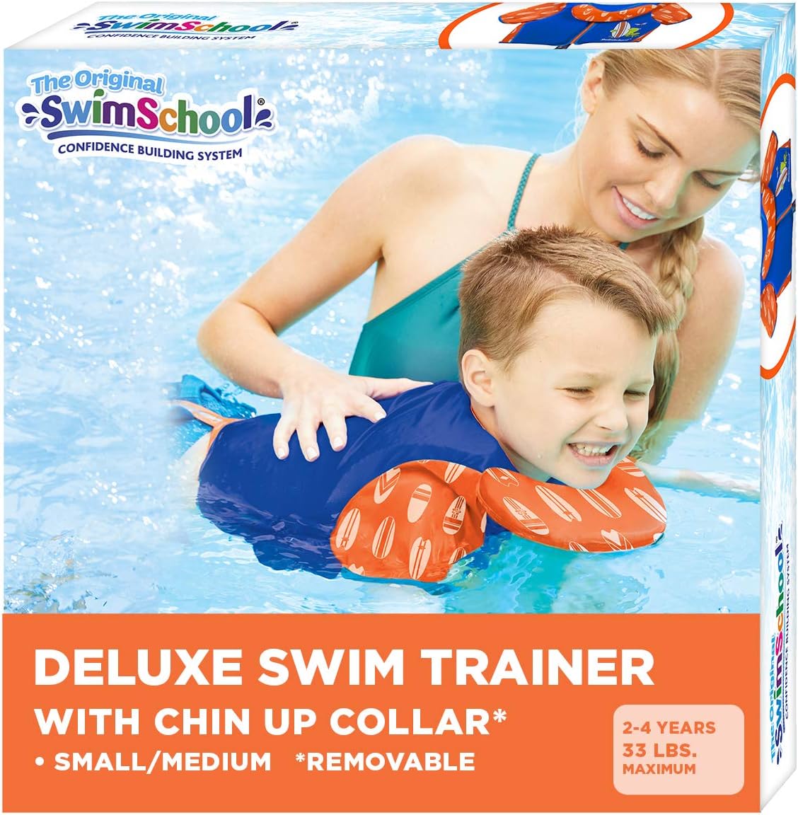 Kids Swim Trainer Vests for Toddlers Ages 2-6 – Boys/Girls – Multiple Colors/Styles – Learn to Swim Floaties