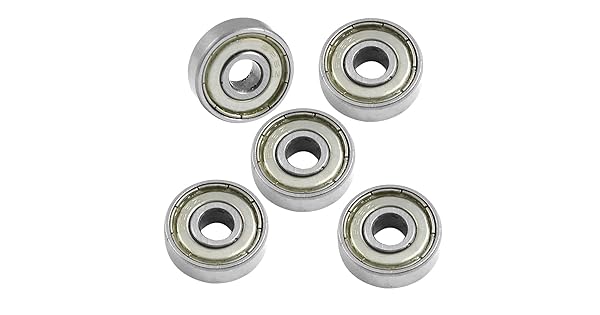 626z 6 Mm X 19 Mm X 6 Mm Korumali Radyal Minyatur Sabit Bilyali Rulman 5 Pcs Amazon Com Tr