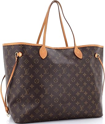 Pre-Loved Neverfull Tote Monogram Canvas GM, Brown