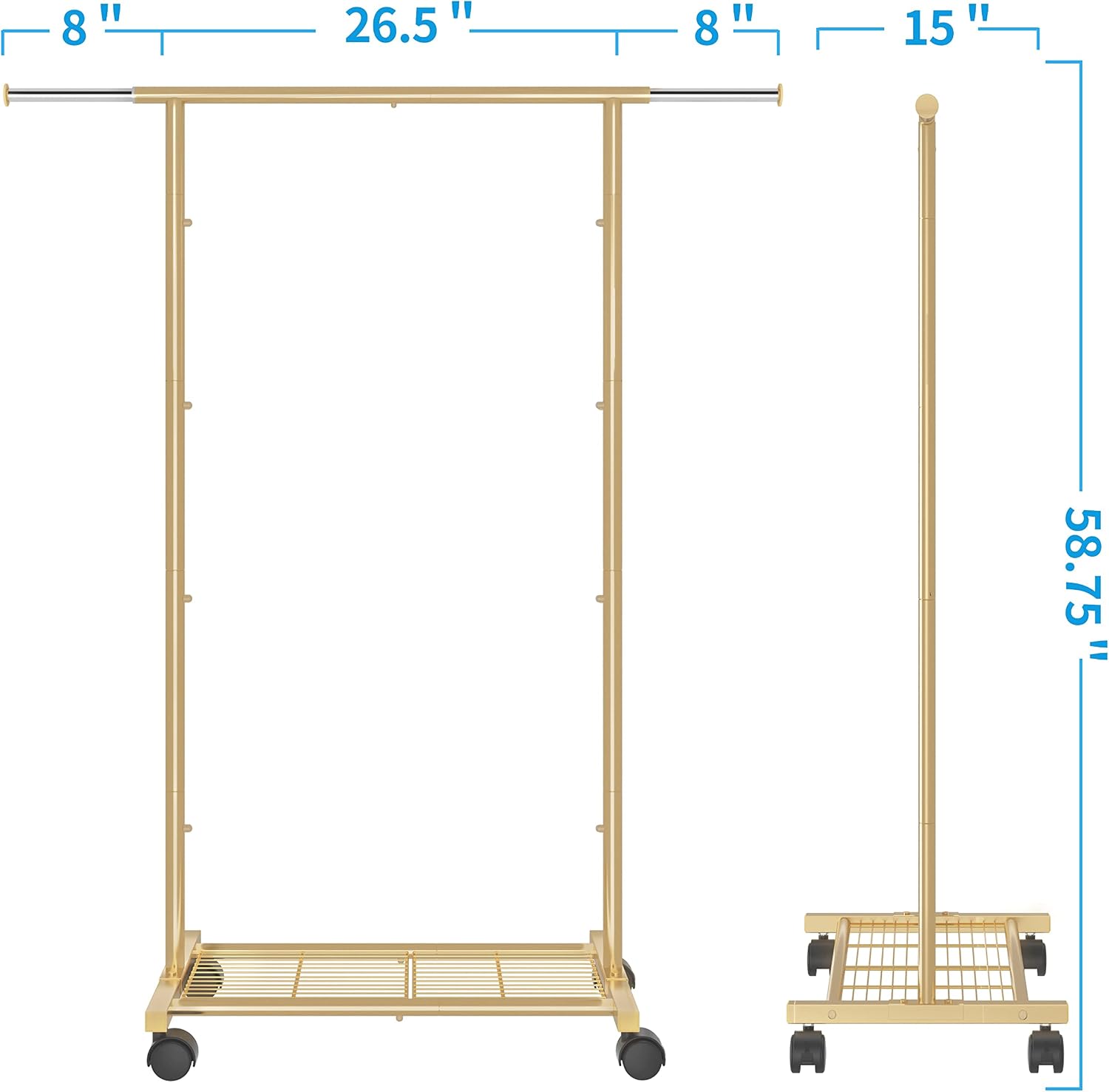 Simple Trending Clothing Garment Rack Instruction Manual