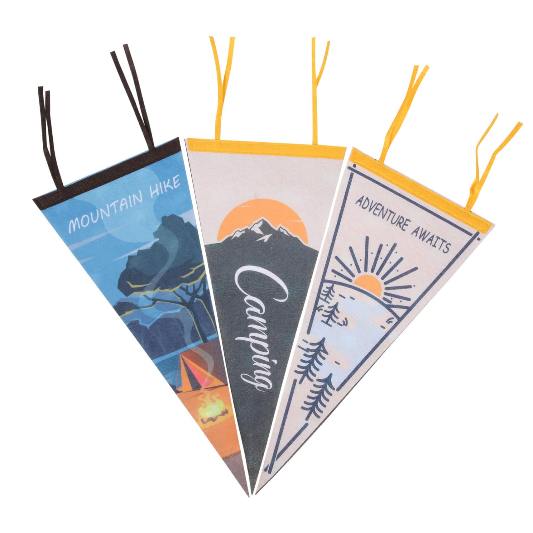 Guirlande de camping triangulaire pour illuminer vos soirées sous la tente