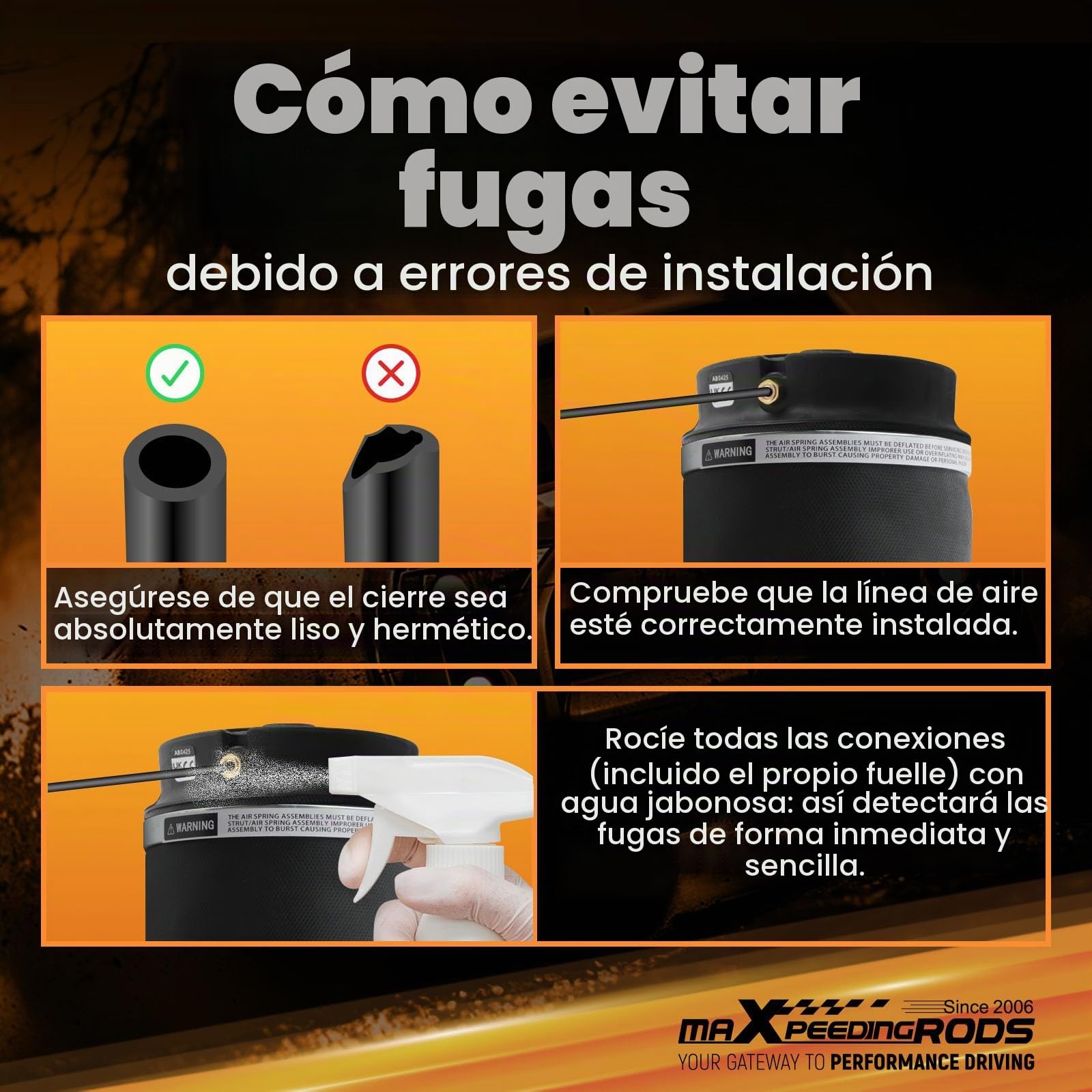 maXpeedingrods 2x Trasero Suspensión Neumática Bolsa De Aire para Mercedes R W251 V251 2006-20