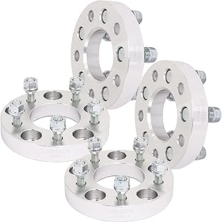 OCPTY 5x4.75 to 5x4.5 Wheel spacers adapters 1 inch with 12x1.5 Studs 73CB Wheel Spacers fit for 1984-2013 for Corvette 1990-2005 for Jimmy 4PCS