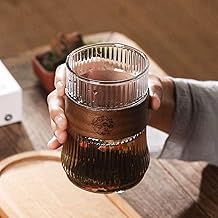 كوب كبير زجاجي منزلي مقاوم لدرجات الحرارة العالية ماء ومشروبات عصائر مثلجه وساخنه قهوة على شكل إفطار 11