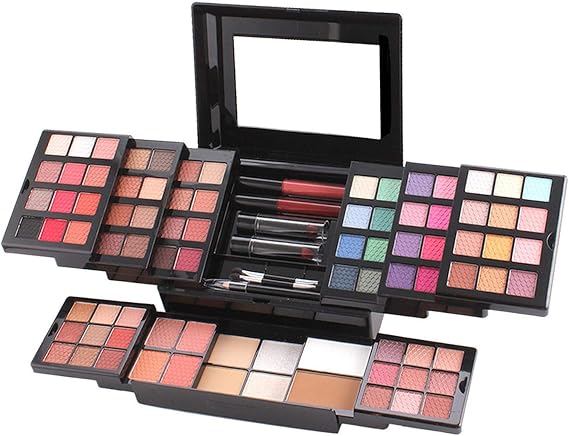 Makeup Palette, Eyeshadow, Eyeshadow Palette, Lip Gloss, Concealer, Cheek, Blow Powder, Makeup Palette, Luxurious, Stylish, Makeup Set, Waterproof, Long Lasting, Extremely Fine, 3D, High