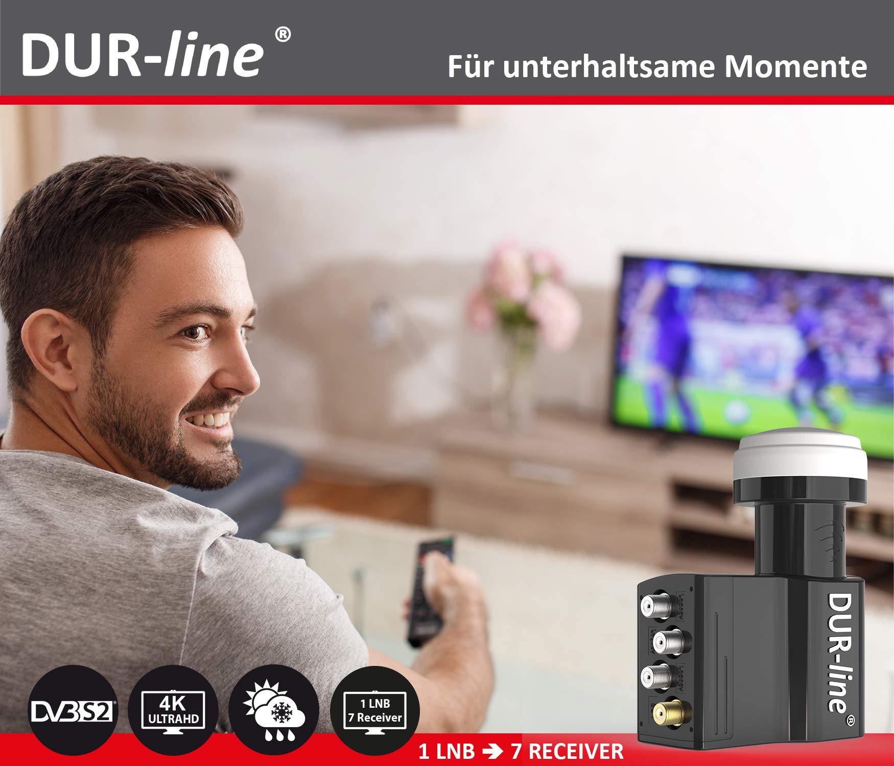 DUR-line UK _ 2 LNB SCR/einkabel/Unicable II lnbs