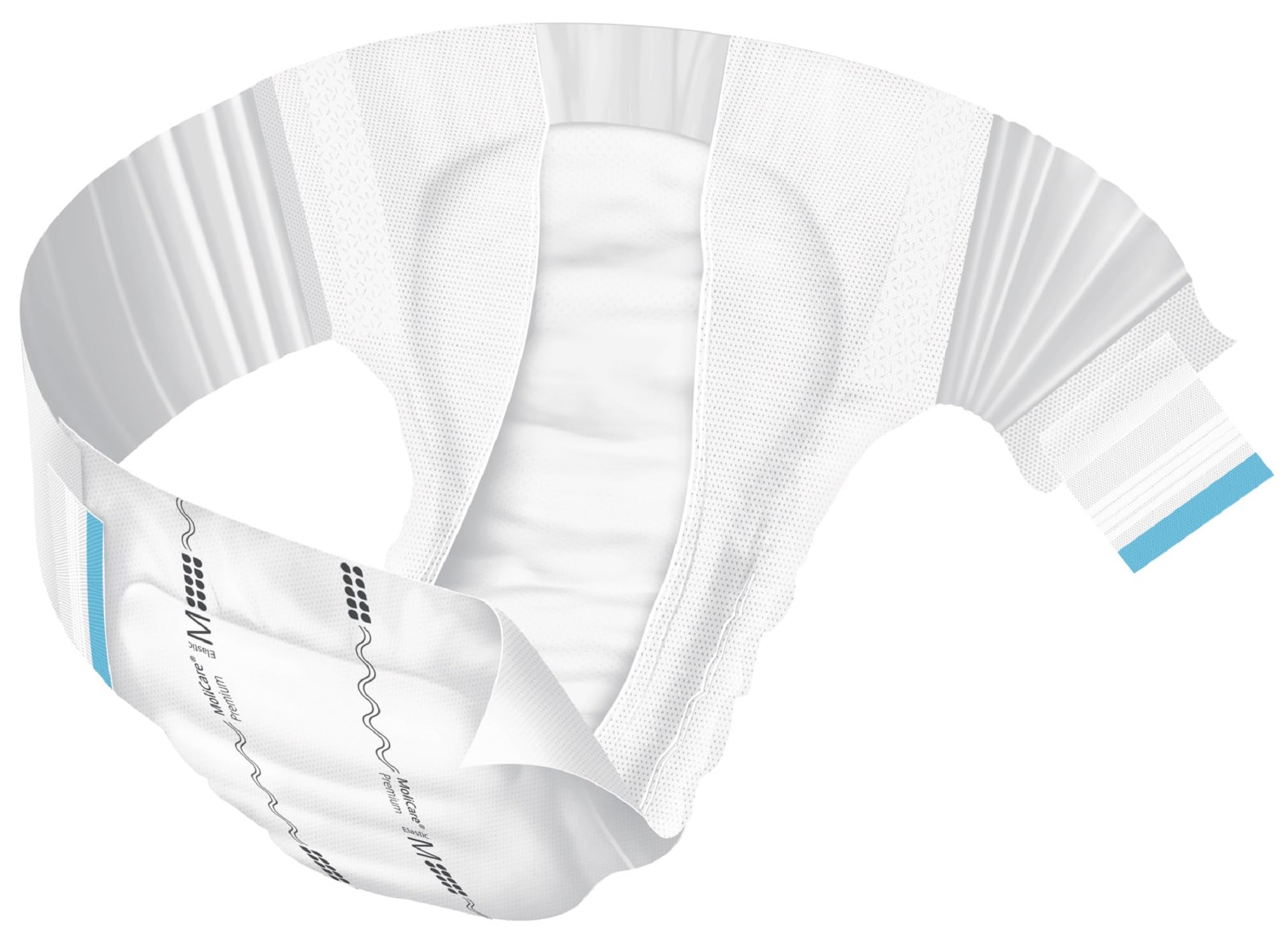 MoliCare Premium Elastic Slip: w przypadku najcięższego nietrzymania moczu dla kobiet i mężczyzn; 10 kropli, rozmiar M (obwód bioder 85-120 cm), 4 x 14 sztuk
