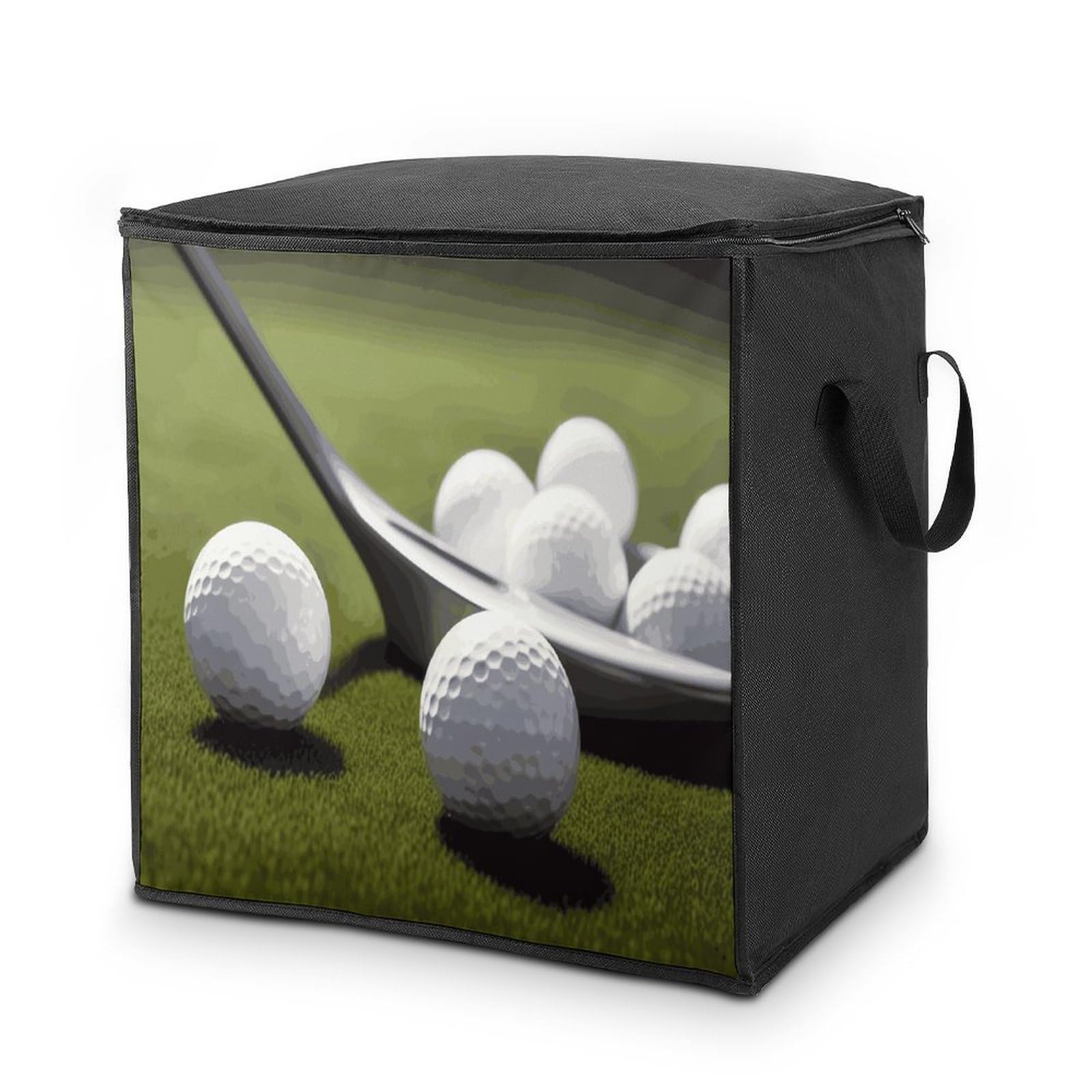 Fekiloot Style Golf Storage Bags With Reinforced Handles,Moving Bag With Zipper,Closet Organizers,Compression Packing Cubes