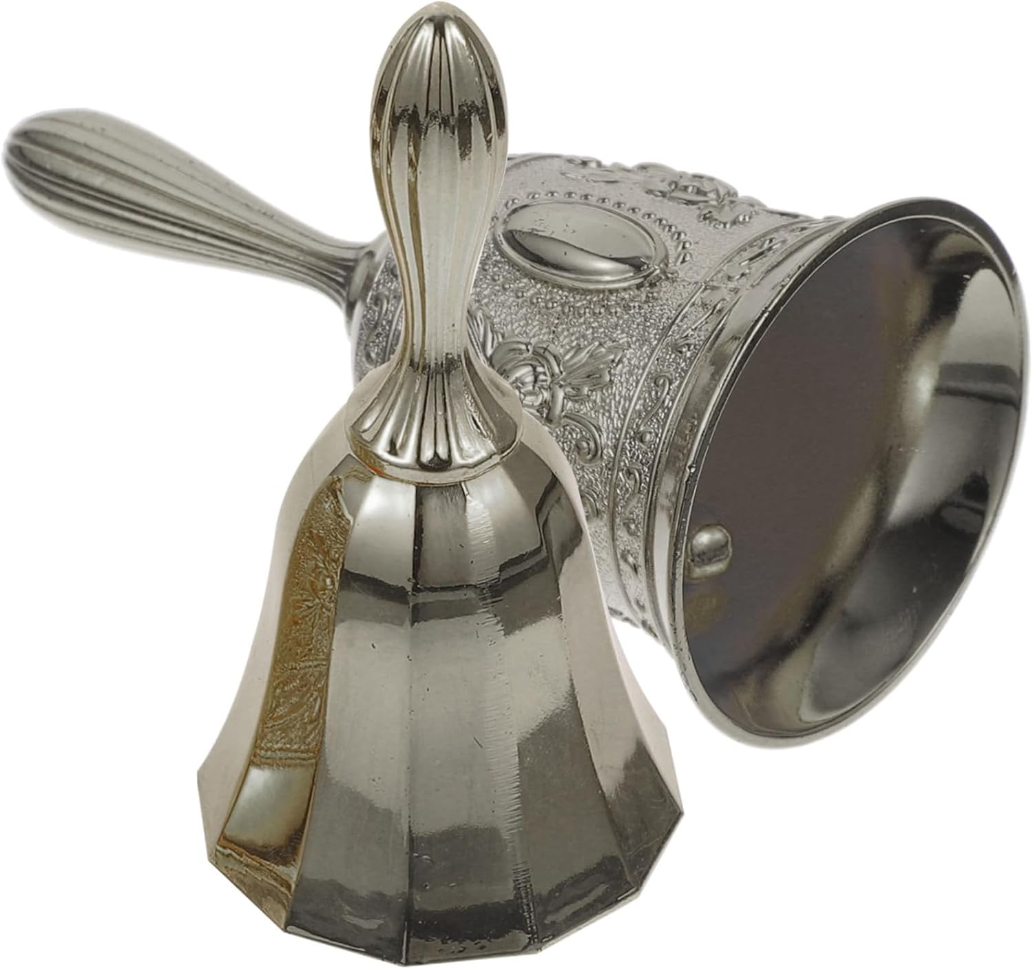 Amazon.co.jp Ciieeo 2個 梵鐘 ベル 教室の教会の鐘 結婚 宗教儀式の鐘 レストランの鐘 祈りの鐘 テーブルの大きな鐘