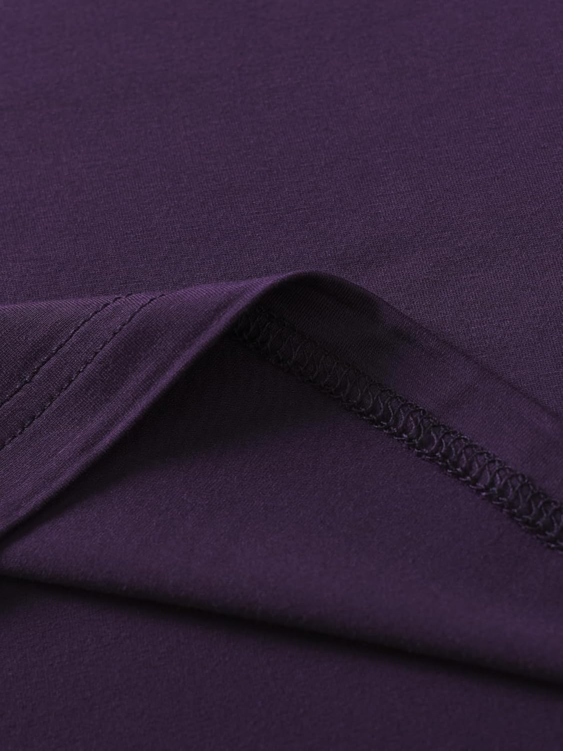 Latuza Women's Petite 2 Piece Pj Lounge Set Petite Length Top Wide Leg Pants - Image 7