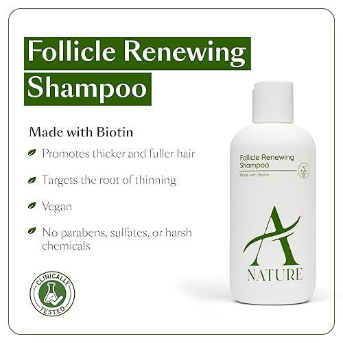 Miniatura 2 de Champú renovador de folículos, hecho con biotina, recomendado por médicos - 8.5 fl oz