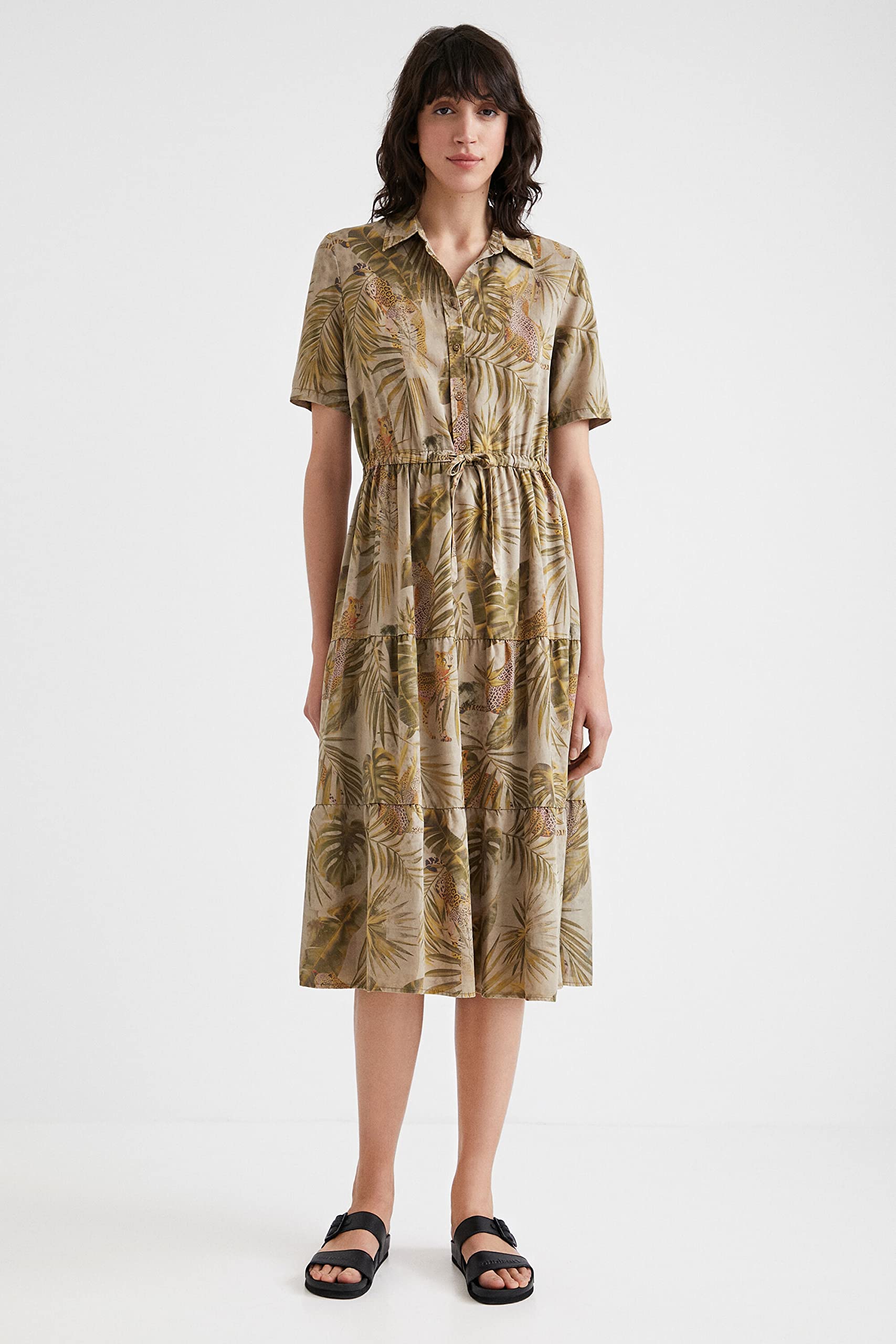 Desigual Vest_ágora Vestido Casual. Mujer