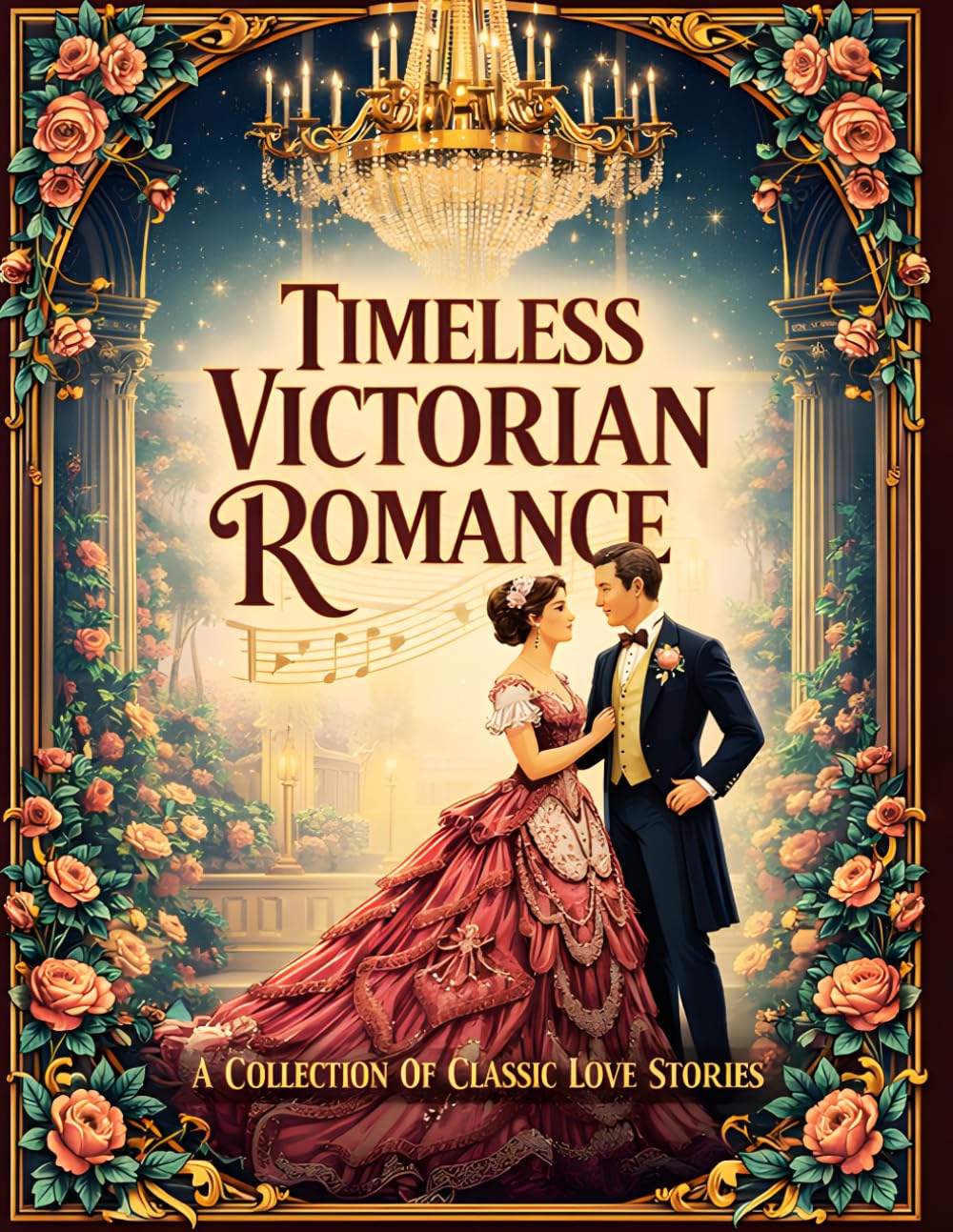 Timeless Victorian Romance: An Elegant Coloring Journey Through Grand Palaces, Regency Ballrooms, and Classic Love Stories for Adults.
