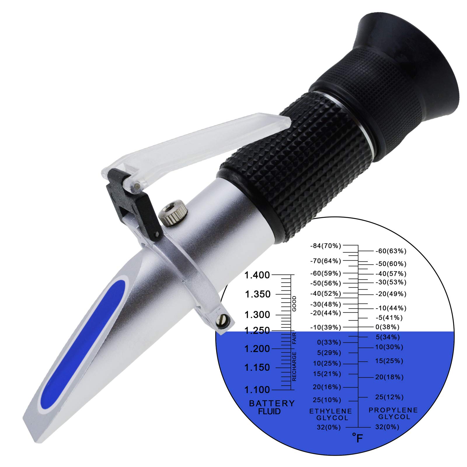 Buy 3in1 Automotive Battery Antifreeze Refractometer Fahrenheit, 84