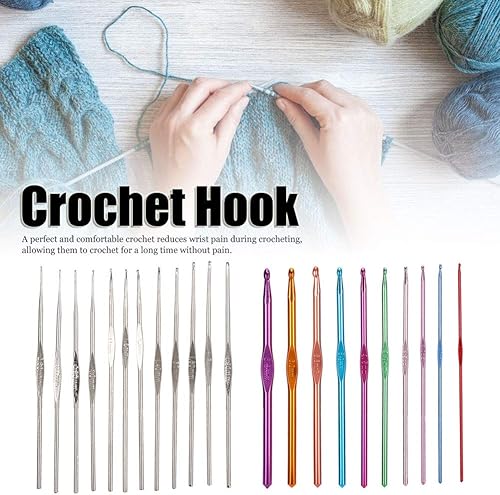 Miniatura 8 de ViaGasaFamido - Juego de ganchos de ganchillo, 100 unidades