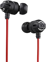 Vista 1 de JVC HAFX1X Headphone Xtreme-Xplosivs, Black, Red