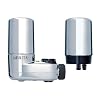 Brita Basic Faucet Mount Water Filter System BPA Free Sink Faucet Water Filter Reduces Lead by 99% Elite Filter 4 Months with 1 System2 Filters Chrome
