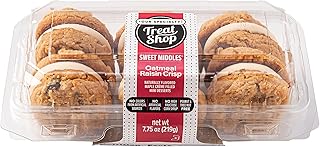 Our Specialty Oatmeal Raisin Sweet Middles Sandwich Cookies - Made in a Peanut and Nut Free Facility, Pack of 12 Sandwich Cookies