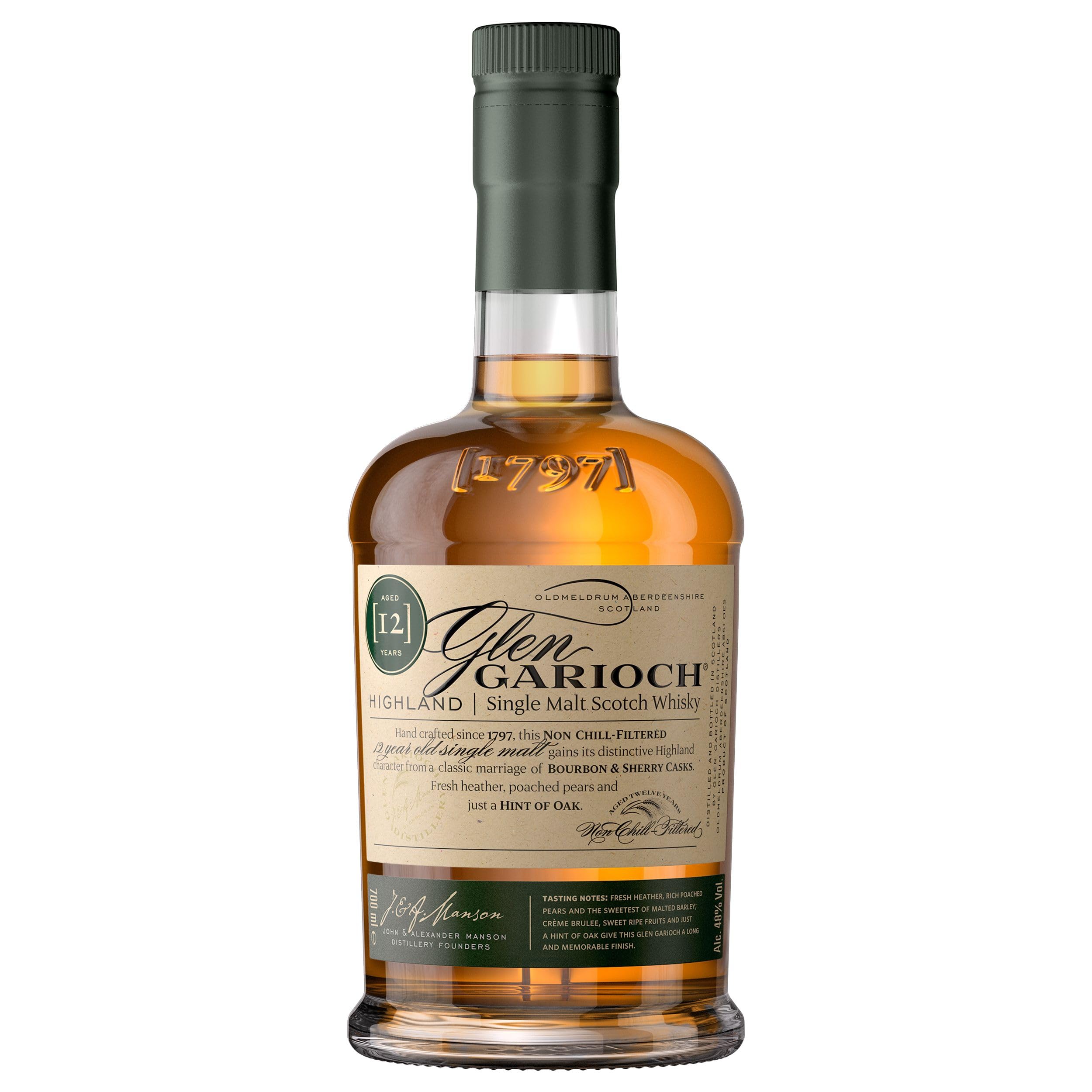 Glen Garioch 12 Year Old Malt Whisky, 70 cl