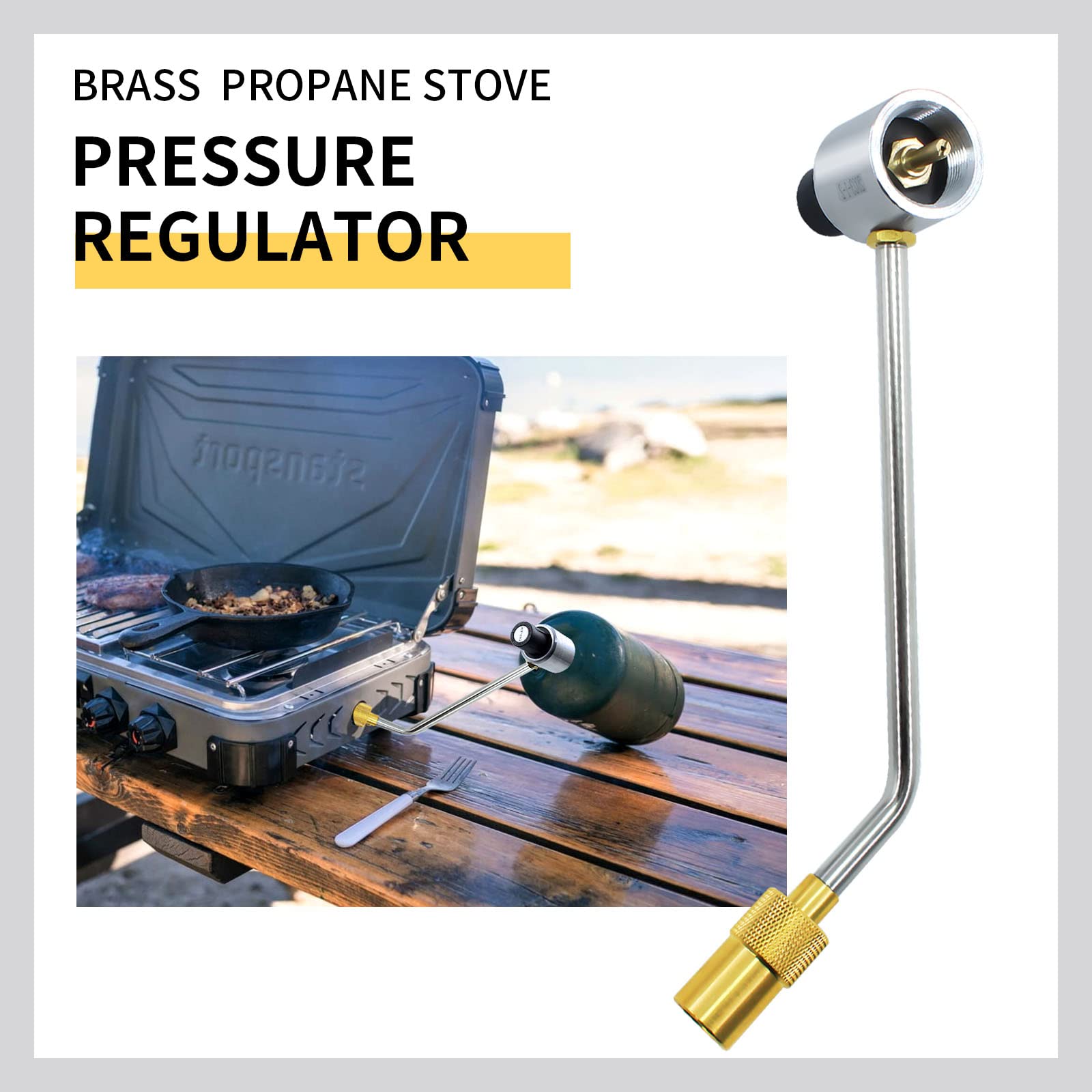 Régulateur Basse Pression Rotarex 50 Mbar - Pour Bouteille Gaz Barbecue, Réchaud, Chauffage Terrasse - Avec Clé