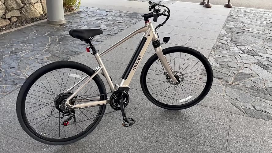 週末限定価格❣❊EBIKING 電動アシスト自転車 タイヤ700x38C 訳あり