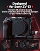 SMALLRIG ZV-E1 Cage Kit for Sony ZV E1, with Silicone Grip and Cable Clamp for HDMI, Full Camera Cage - 4257
