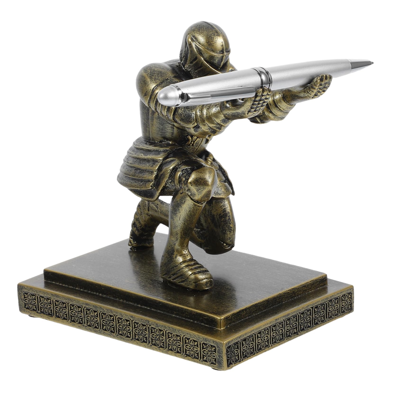 Gadpiparty Espositore Portapenne Da Scrivania Portapenne Da Soldato Decorativo Supporto Multifunzionale Per Penne