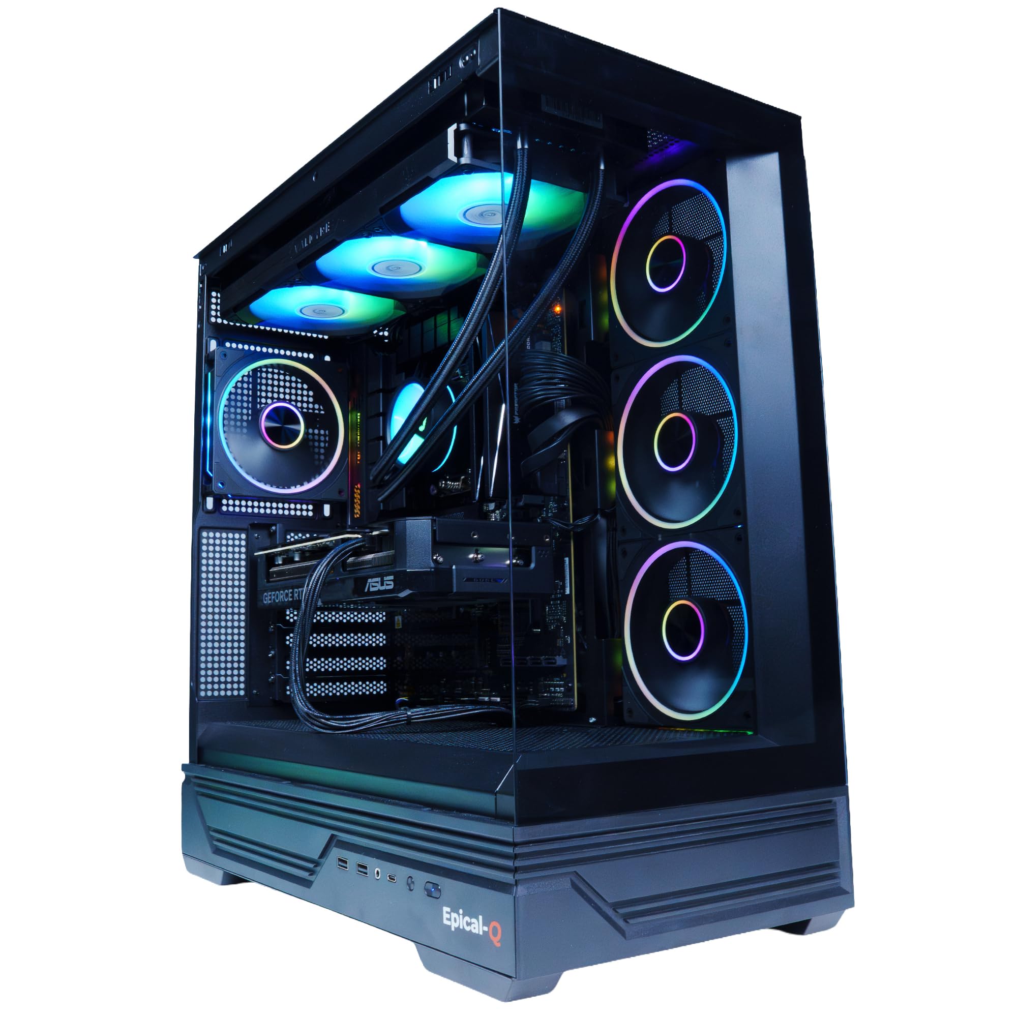 Epical-Q Ordenador sobremesa Gaming Umear Intel Core i7 14700F, 32GB, 1TB SSD NVME, RTX 5070 + Windows 11 Pro