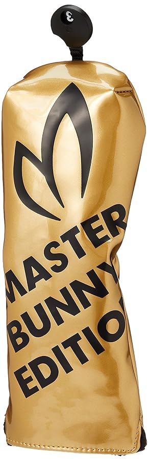 パーリーゲイツ マスターバニー ヘッドカバー4点(ゴールド)