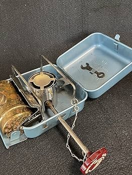 Optimus 99 バーナー　ストーブ　洗浄済み　風防あり　鍋ハンドル Amazon | OPTIMUS 8R 99 ウインドシールド ステンレス 予熱用