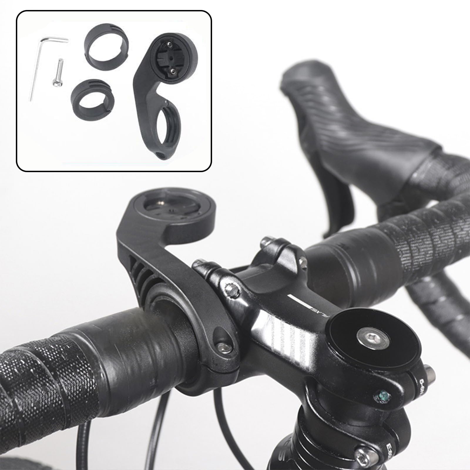 Supporto Per Bicicletta Compatibile Con Computer Da Bicicletta Garmin Edge GPS, XOSS, IGPSPORT, Mageno, Supporto Per - 5