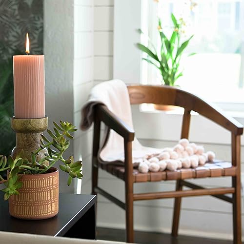 Miniatura 4 de Main + Mesa Manta de algodón tejido con pompones