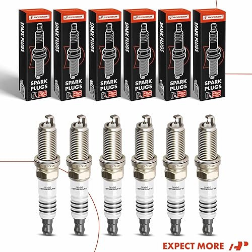 Miniatura 9 de A-Premium 6 bujías iridio compatibles con BMW 320i y Mercedes-Benz C32 AMG, Nissan Pathfinder, Volkswagen Passat, Audi A4 y Cadillac CTS, Volvo