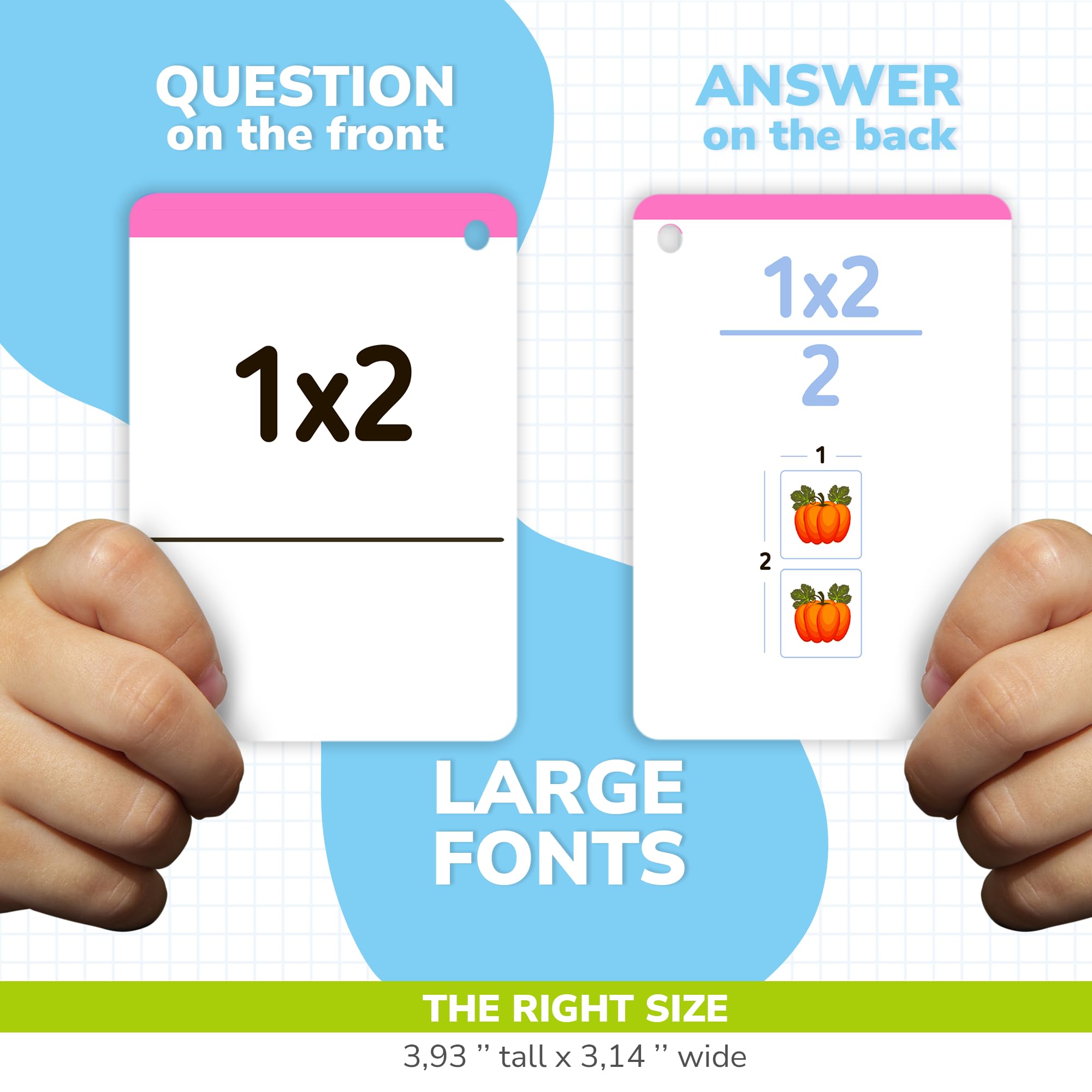 Snapklik.com : 3xSet Multiplication Flash Cards 3rd Grade - 340 ...