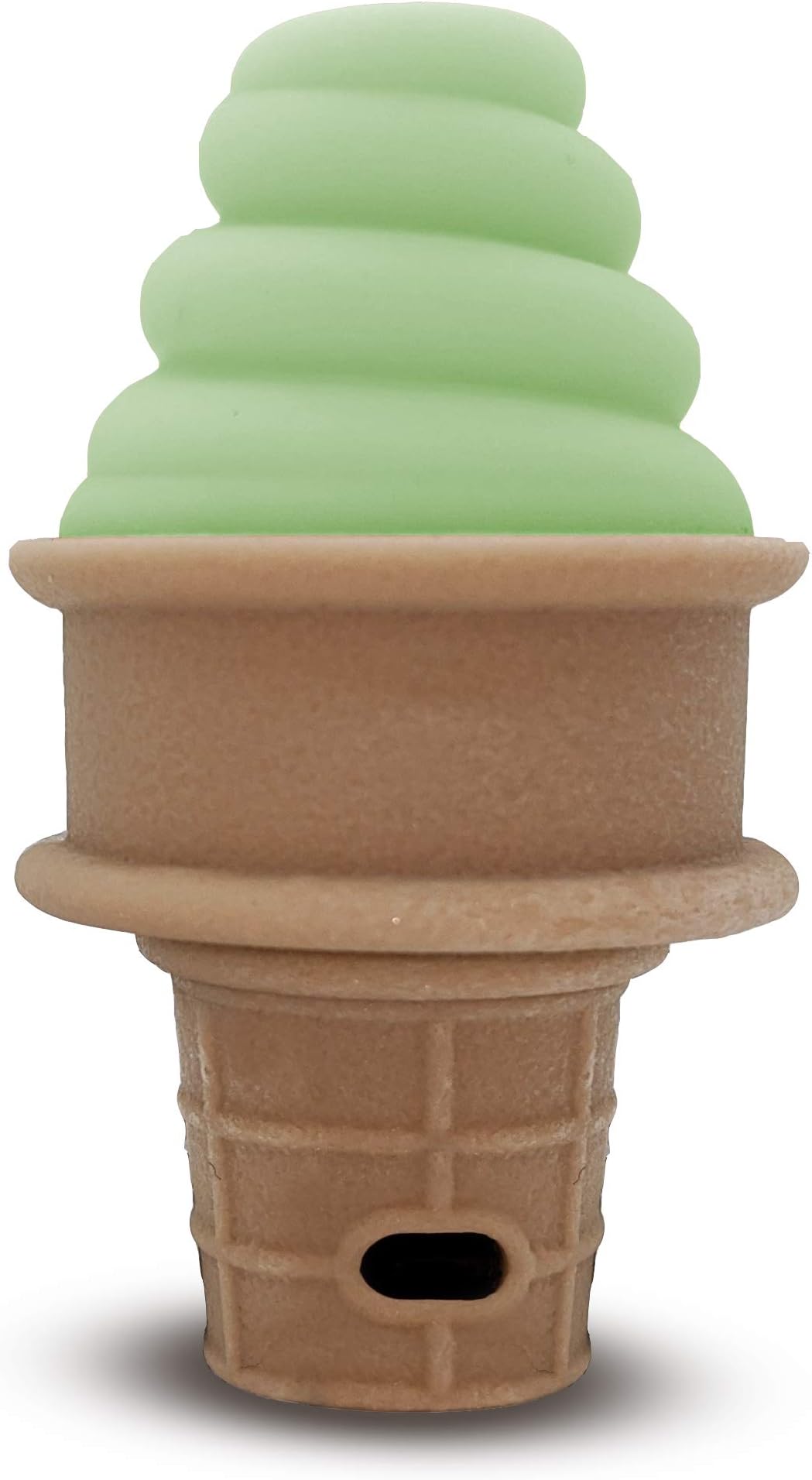 SweeTooth Ice Cream Cone Shaped Baby Teether - Growing Green