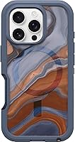 Vista 32 de OtterBox Funda transparente para iPhone 16 Defender Series XT - Azul claro
