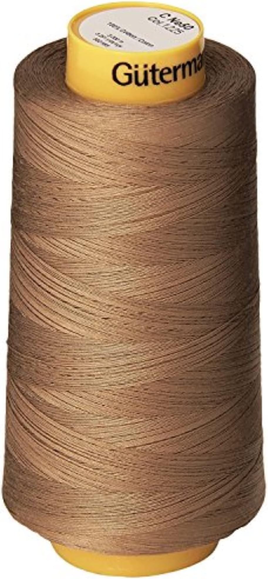 Gutermann Natural Cotton Thread Solids, 3281-Yard, Taupe