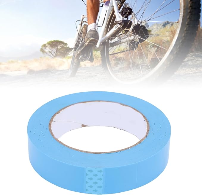 Cinta para llanta bicicleta 700C azul 25mm x 50m miniatura 8