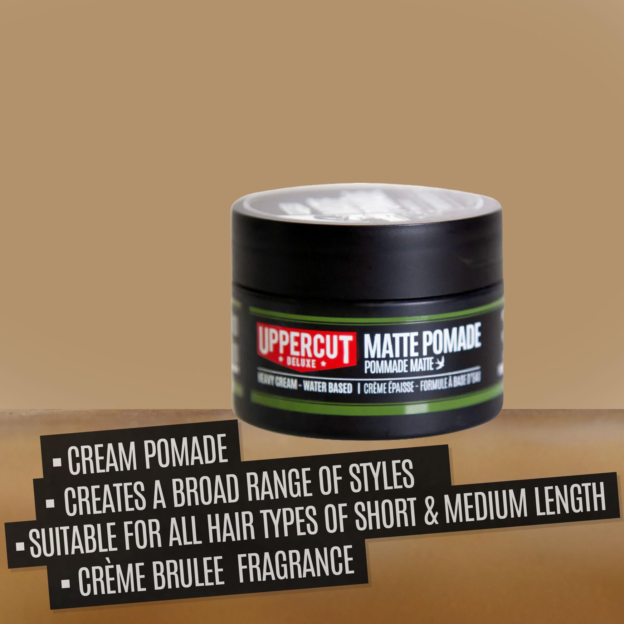 Amazon.com: UPPERCUT DELUXE Matte Pomade Midi, Medium Hold, Matte
