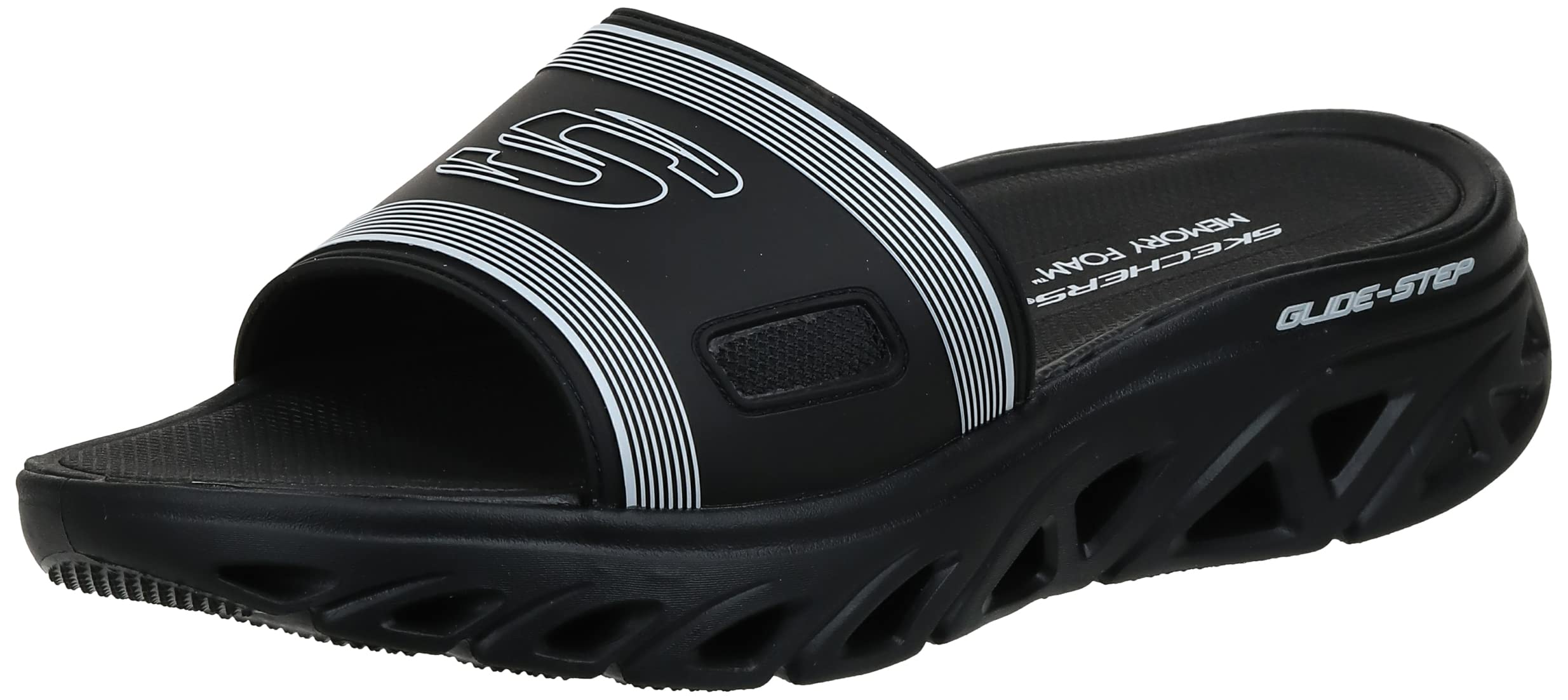 See full amazon price history chart for Skechers-GLIDE-STEP SPORT SANDAL-Mens Fashion Sandals-237381-BKW-BLACK/WHITE UK6 Skechers-GLIDE-STEP SPORT SANDAL-Mens Fashion Sandals-237381-BKW-BLACK/WHITE UK6 (B09FRJQWKC) Amazon Price History, Amazon Price Tracker