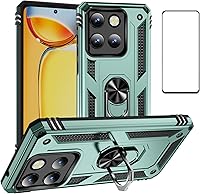 Vista 84 de Funda para Xiaomi redmi Note 10 Pro con protector de pantalla, ajuste delgado, protección militar, a prueba de golpes, funda trasera para Redmi Note