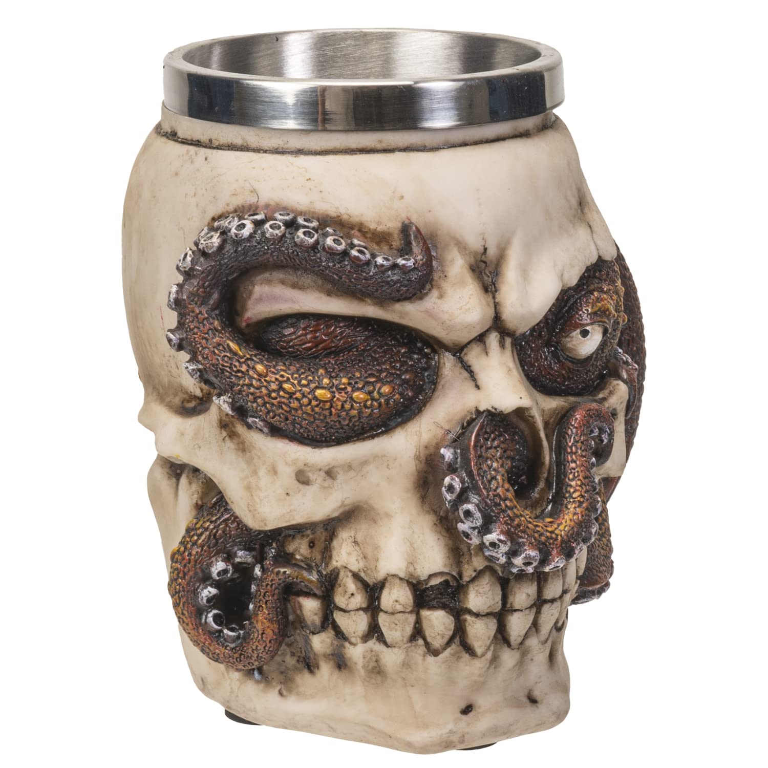 (約50%OFF)LGB スカル柄 スケルトン タンクトップ Amazon.com: SUMMIT COLLECTION Kraken Skull Mug 16 fl oz Beer