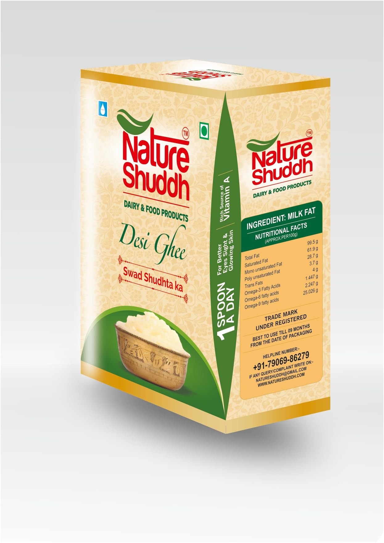 Nature Shuddh Desi Ghee, 1 Litre (B0DFQCRM6Y) Amazon Price History, Amazon Price Tracker