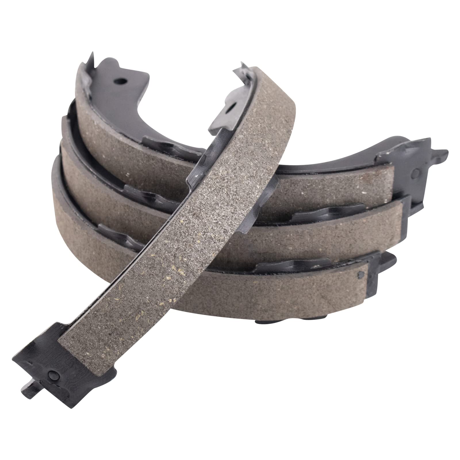 TRQ Rear Parking Brake Shoe Set