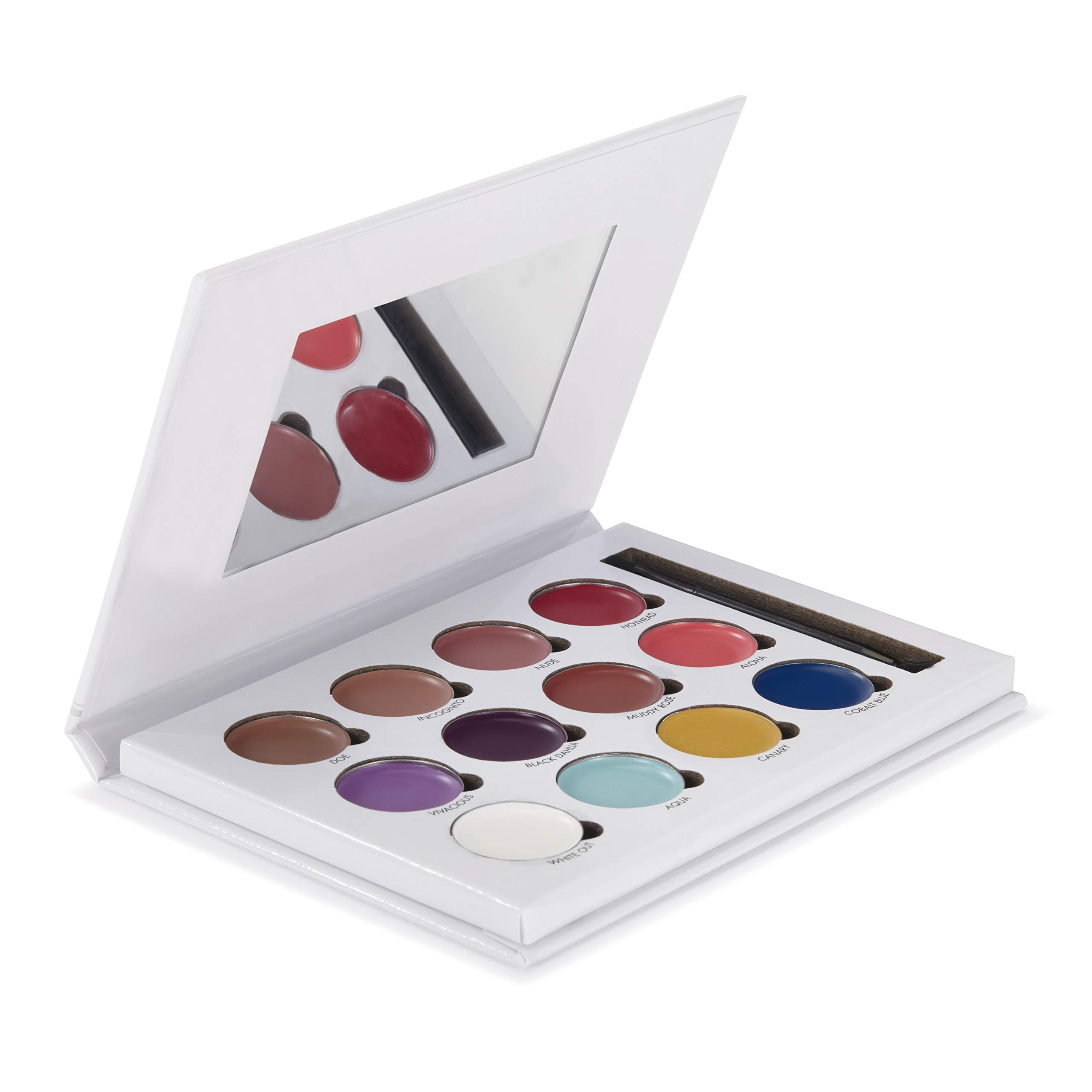 Bellapierre Cosmetics 12 Color Pro Matte Lip Palette, 13 ml