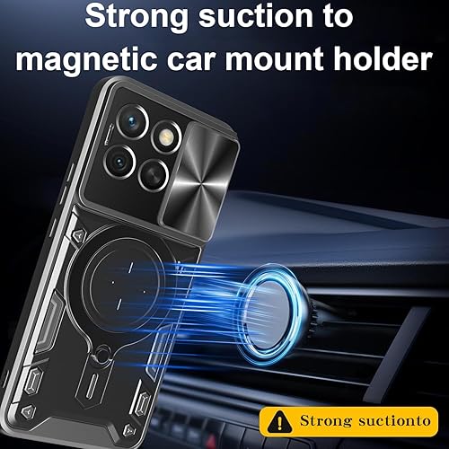 Miniatura 3 de Chengmi ZMONE - Funda para Redmi K50 GamingXiaomi Poco F4 GT 5G con protector de pantalla de vidrio (paquete de 2) resistente de doble capa de grado